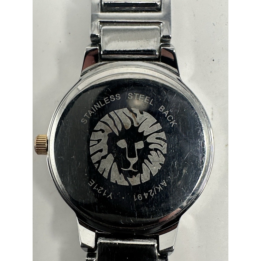 Anne Klein Diamond AK/2491 Ladies Watch New Battery 28MM 7.5" Silver Tone C96 - Picture 10 of 12